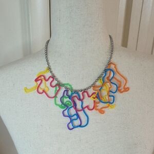Silly Band Necklace 2010s Nostalgia Scene Mallcore Emo Jewelry